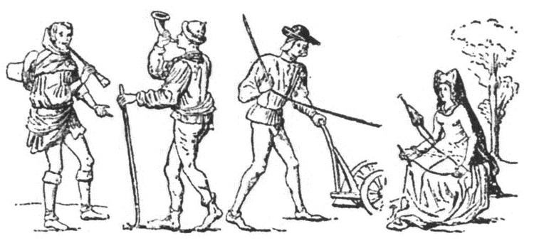 Иллюстрация к книге — Средневековые замок, город, деревня и их обитатели [i_029.jpg]