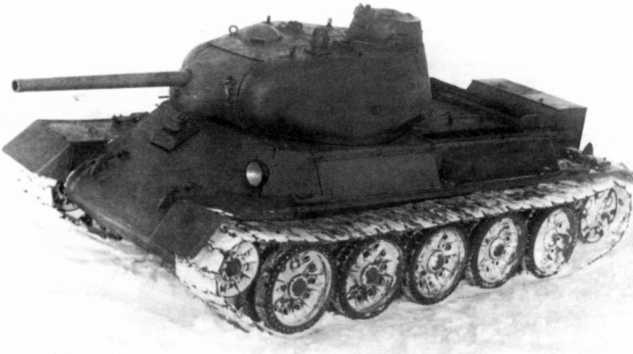 Иллюстрация к книге — Наследники «Тридцатьчетверки» – Т-34М, Т-43, Т-34-100, Т-44 [i_040.jpg]