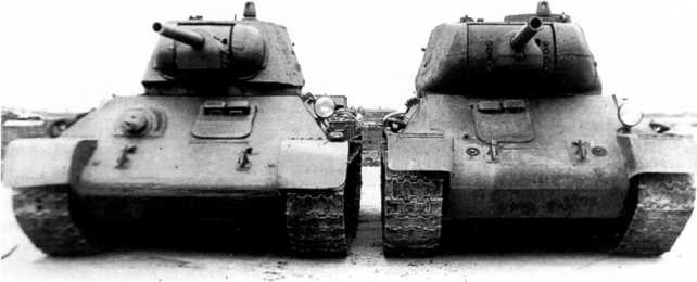 Иллюстрация к книге — Наследники «Тридцатьчетверки» – Т-34М, Т-43, Т-34-100, Т-44 [i_056.jpg]