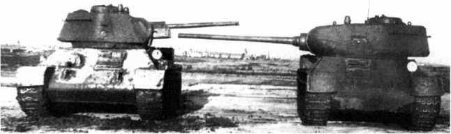 Иллюстрация к книге — Наследники «Тридцатьчетверки» – Т-34М, Т-43, Т-34-100, Т-44 [i_058.jpg]