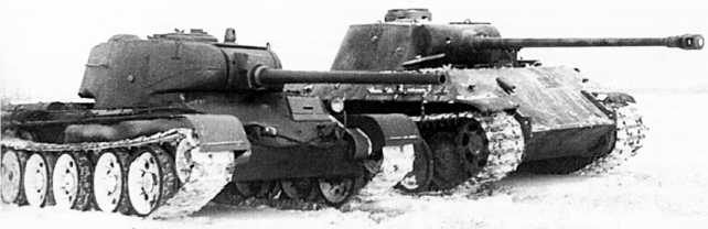 Иллюстрация к книге — Наследники «Тридцатьчетверки» – Т-34М, Т-43, Т-34-100, Т-44 [i_085.jpg]