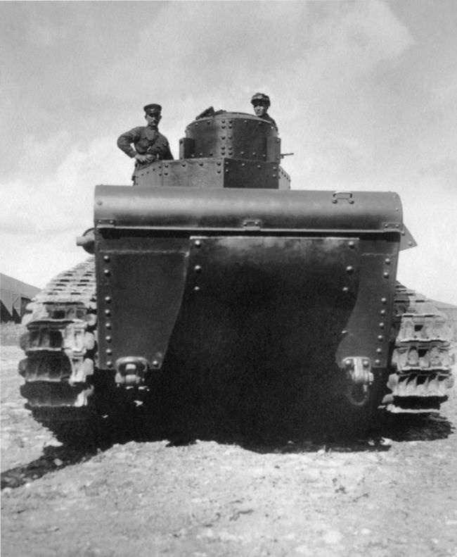 Иллюстрация к книге — Маневренные танки СССР Т-12, Т-24, ТГ, Д-4 и др. [i_026.jpg]