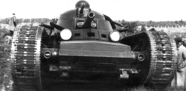 Иллюстрация к книге — Маневренные танки СССР Т-12, Т-24, ТГ, Д-4 и др. [i_049.jpg]