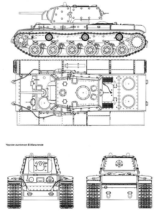 Иллюстрация к книге — Танк прорыва КВ. "Клим Ворошилов" [i_099.jpg]