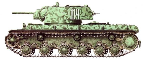 Иллюстрация к книге — Танк прорыва КВ. "Клим Ворошилов" [i_124.jpg]