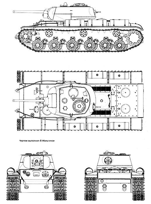 Иллюстрация к книге — Танк прорыва КВ. "Клим Ворошилов" [i_170.jpg]
