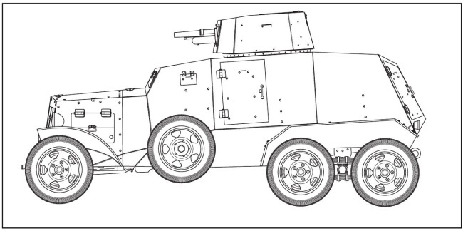 Иллюстрация к книге — Броня на колесах. История советского бронеавтомобиля 1925-1945 гг. [i_018.jpg]