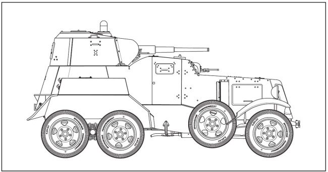 Иллюстрация к книге — Броня на колесах. История советского бронеавтомобиля 1925-1945 гг. [i_076.jpg]