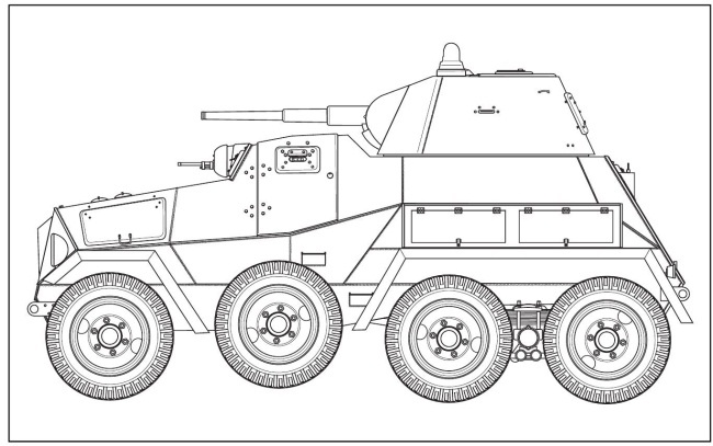 Иллюстрация к книге — Броня на колесах. История советского бронеавтомобиля 1925-1945 гг. [i_097.jpg]