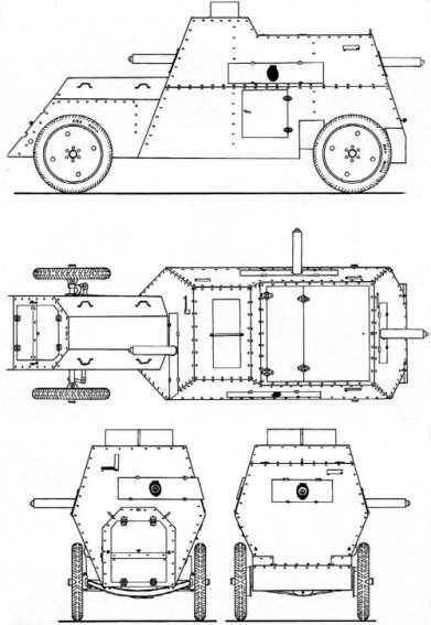 Иллюстрация к книге — Броня русской армии. Бронеавтомобили и бронепоезда в Первой мировой войне [i_021.jpg]