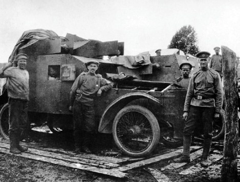 Иллюстрация к книге — Броня русской армии. Бронеавтомобили и бронепоезда в Первой мировой войне [i_154.jpg]