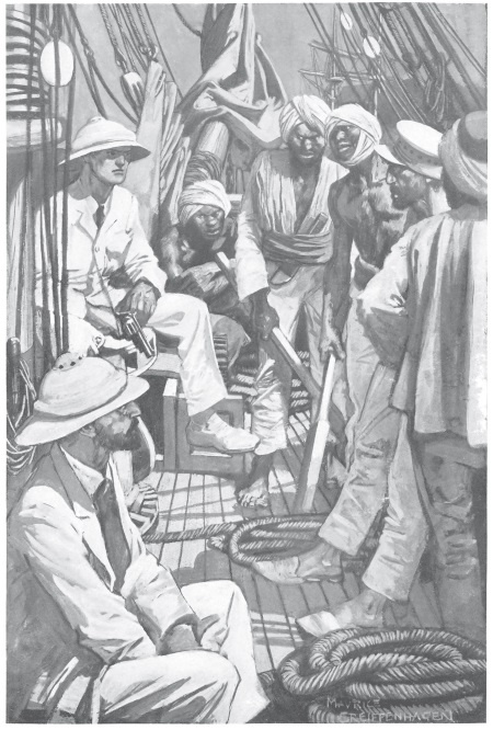 Иллюстрация к книге — Священный цветок. Чудовище по имени Хоу-Хоу. Она и Аллан. Сокровище озера [i_006.jpg]