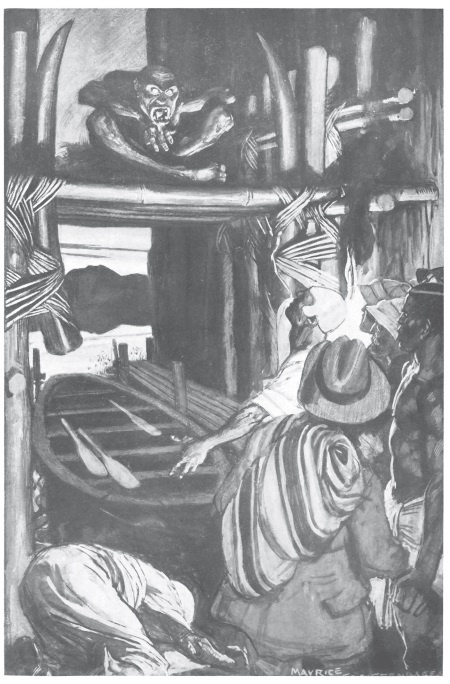 Иллюстрация к книге — Священный цветок. Чудовище по имени Хоу-Хоу. Она и Аллан. Сокровище озера [i_014.jpg]