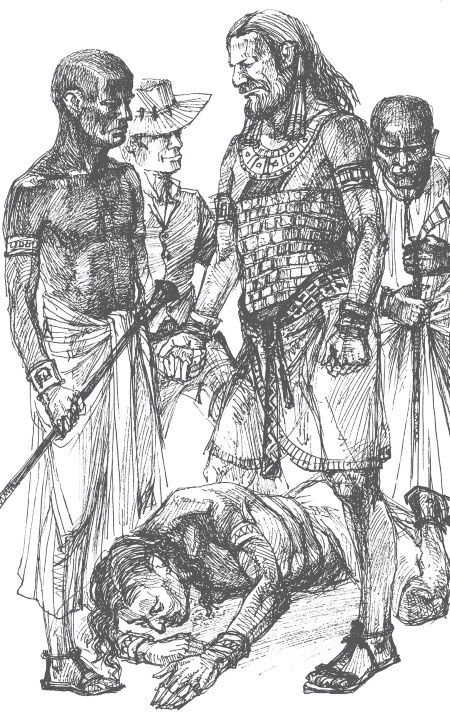 Иллюстрация к книге — Священный цветок. Чудовище по имени Хоу-Хоу. Она и Аллан. Сокровище озера [i_036.jpg]