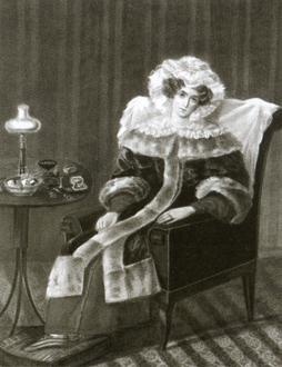 Иллюстрация к книге — Повседневная жизнь дворянства пушкинской поры. Этикет [img44ab.jpg]