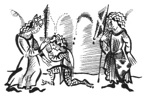 Иллюстрация к книге — История Средних веков, рассказанная детям [i_026.jpg]