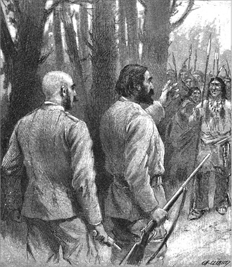 Иллюстрация к книге — Адское ущелье. Канадские охотники (сборник) [i_037.jpg]