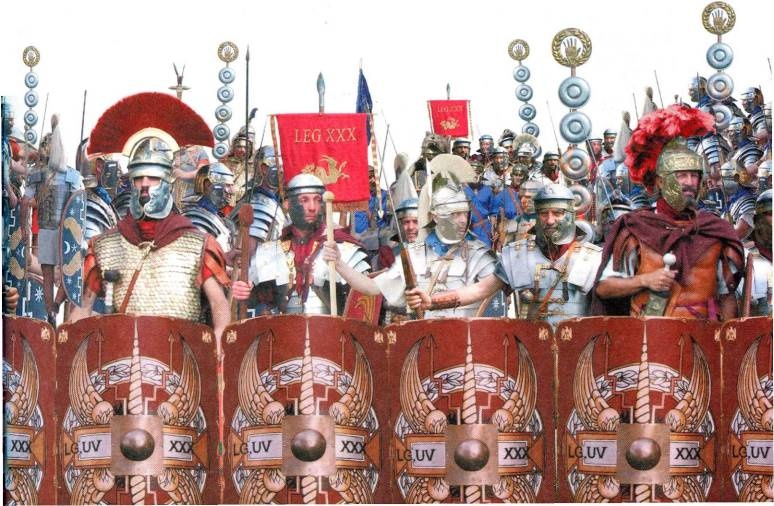 Иллюстрация к книге — Воины Рима. 1000 лет истории. Организация. Вооружение. Битвы [doc2fb_image_02000087.jpg]