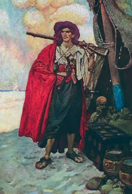 Иллюстрация к книге — Пираты. Всемирная энциклопедия [i_154.jpg]