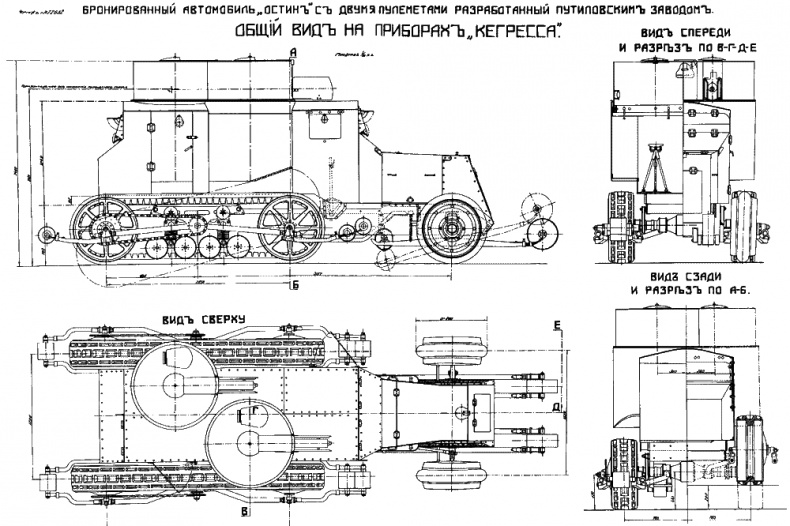 Иллюстрация к книге — Бронеавтомобиль "Остин". Предтеча бронетанковых войск России [i_094.jpg]