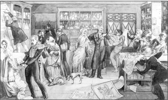 Иллюстрация к книге — Модные магазины и модистки Москвы первой половины XIX столетия [i_029.jpg]