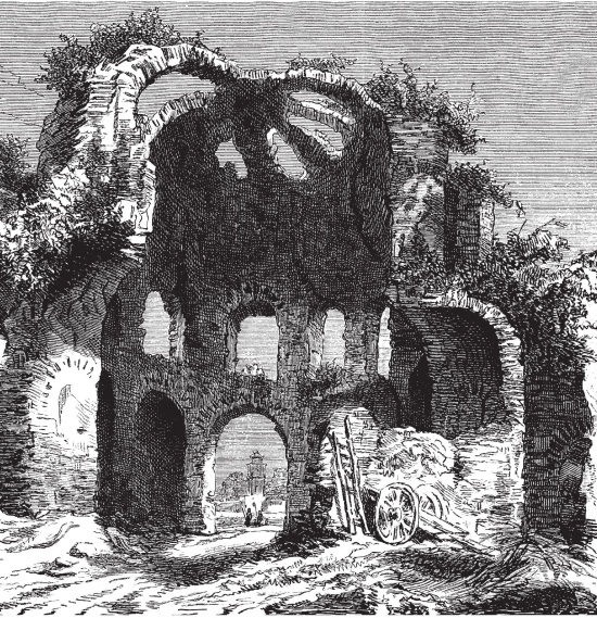 Иллюстрация к книге — Здесь был Рим. Современные прогулки по древнему городу [i_061.jpg]