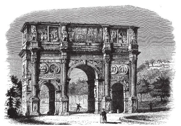 Иллюстрация к книге — Здесь был Рим. Современные прогулки по древнему городу [i_112.jpg]