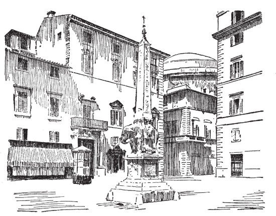 Иллюстрация к книге — Здесь был Рим. Современные прогулки по древнему городу [i_144.jpg]