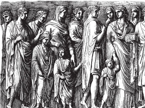 Иллюстрация к книге — Здесь был Рим. Современные прогулки по древнему городу [i_167.jpg]