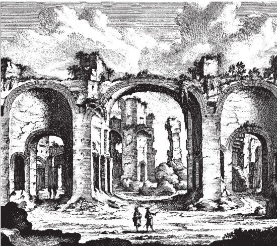 Иллюстрация к книге — Здесь был Рим. Современные прогулки по древнему городу [i_194.jpg]