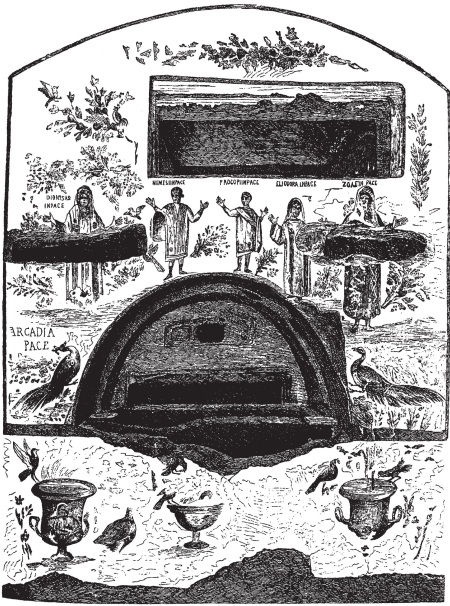 Иллюстрация к книге — Здесь был Рим. Современные прогулки по древнему городу [i_199.jpg]