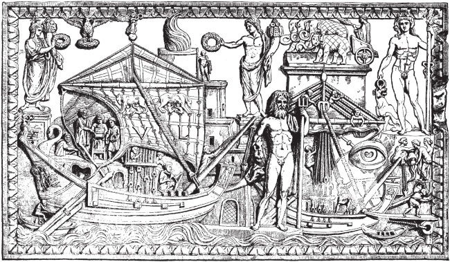 Иллюстрация к книге — Здесь был Рим. Современные прогулки по древнему городу [i_212.jpg]