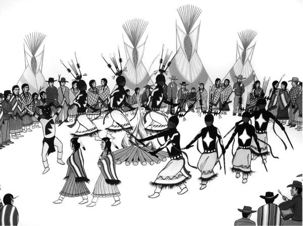 Иллюстрация к книге — Сила шаманов. Боевая и лечебная магия индейцев Дикого Запада [i_047.jpg]