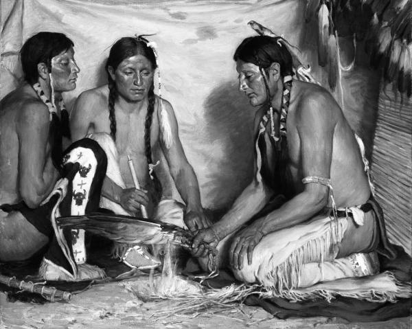 Иллюстрация к книге — Сила шаманов. Боевая и лечебная магия индейцев Дикого Запада [i_084.jpg]