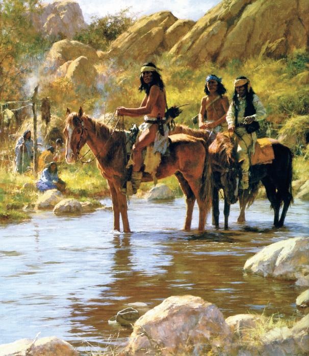 Иллюстрация к книге — Сила шаманов. Боевая и лечебная магия индейцев Дикого Запада [i_098.jpg]