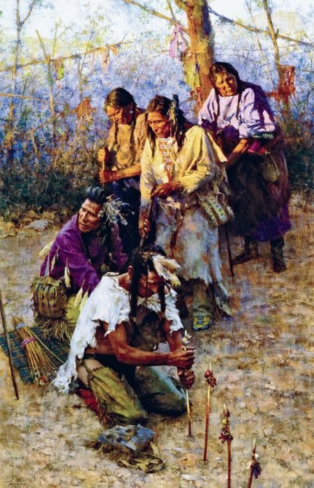 Иллюстрация к книге — Сила шаманов. Боевая и лечебная магия индейцев Дикого Запада [i_103.jpg]