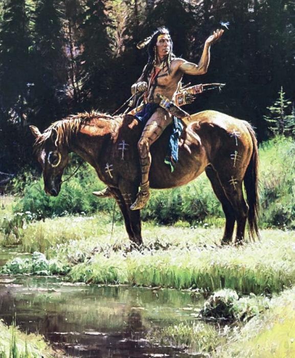 Иллюстрация к книге — Сила шаманов. Боевая и лечебная магия индейцев Дикого Запада [i_108.jpg]