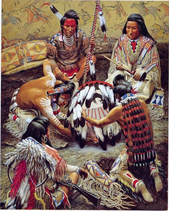 Иллюстрация к книге — Сила шаманов. Боевая и лечебная магия индейцев Дикого Запада [i_113.jpg]