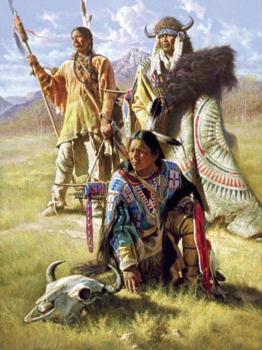 Иллюстрация к книге — Сила шаманов. Боевая и лечебная магия индейцев Дикого Запада [i_116.jpg]