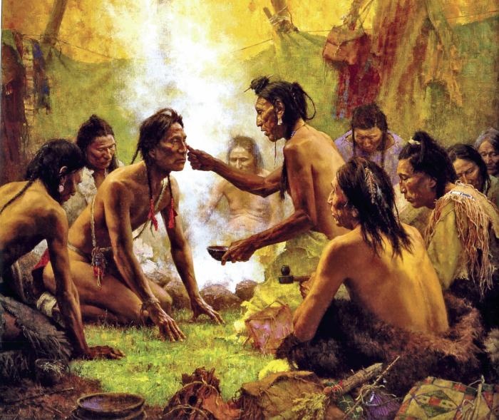 Иллюстрация к книге — Сила шаманов. Боевая и лечебная магия индейцев Дикого Запада [i_120.jpg]