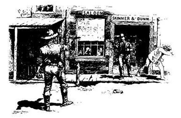 Иллюстрация к книге — По закону револьвера. Дикий Запад и его герои [i_002.jpg]