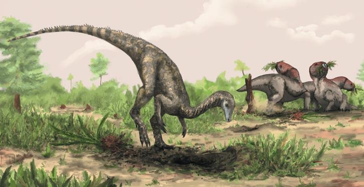 Иллюстрация к книге — Динозавры. 150 000 000 лет господства на Земле [i_033.jpg]