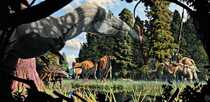 Иллюстрация к книге — Динозавры. 150 000 000 лет господства на Земле [i_189.jpg]