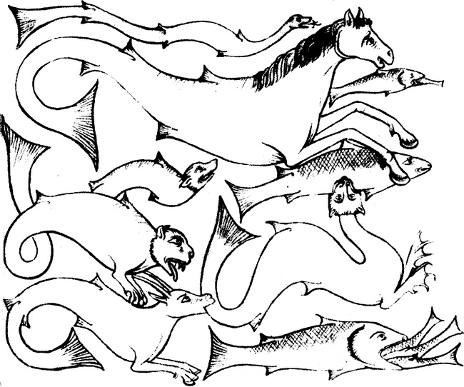 Иллюстрация к книге — Средневековый бестиарий. Что думали наши предки об окружающем их мире [i_103.jpg]