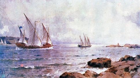 Иллюстрация к книге — Великие сражения русского парусного флота [i_028.jpg]