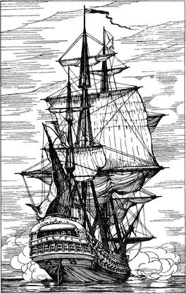 Иллюстрация к книге — Великие сражения русского парусного флота [i_064.jpg]