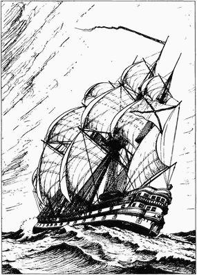 Иллюстрация к книге — Великие сражения русского парусного флота [i_101.jpg]