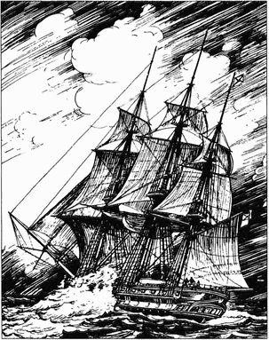 Иллюстрация к книге — Великие сражения русского парусного флота [i_127.jpg]