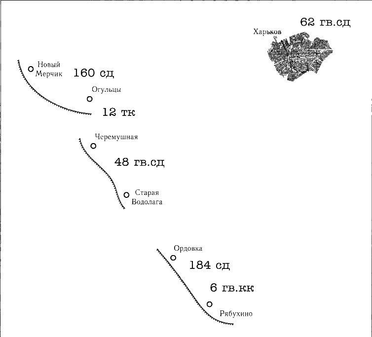 Иллюстрация к книге — Танки ведет Рыбалко. Боевой путь 3-й Гвардейской танковой армии [sch031.jpg]