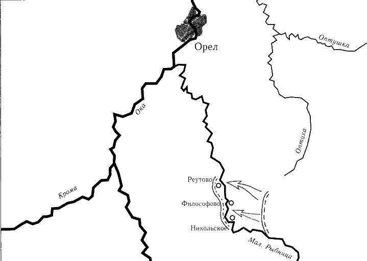 Иллюстрация к книге — Танки ведет Рыбалко. Боевой путь 3-й Гвардейской танковой армии [sch050.jpg]